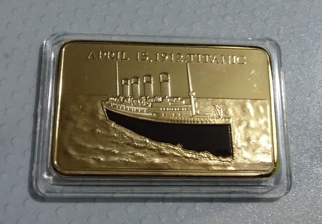 Pathtag Geocaching #6393772 - Jour Du Titanic - Métal - Neuf Dans Son Emballage