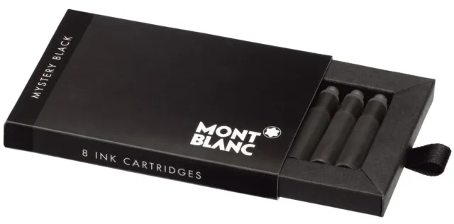 Montblanc® 105191 Tintenpatrone - 8 Stück, mystery black