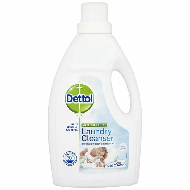 DETTOL ANTIBACTERIAL LAUNDRY Cleanser 1 Litre EUR 9,24 PicClick IT