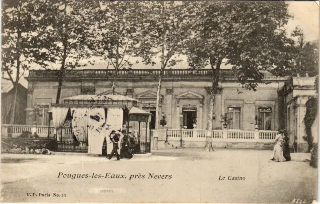 CPA POUGUES-les-EAUX near NEVERS - Le Casino (293079)