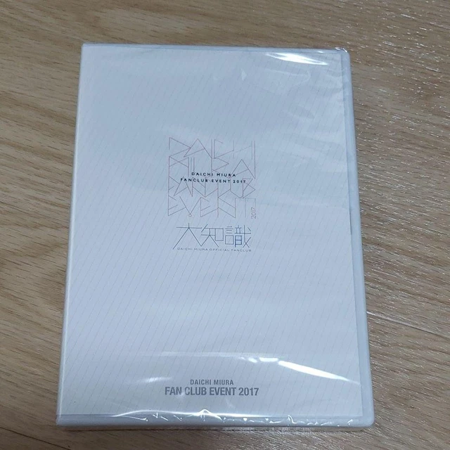 MIURA DAICHI FAN Club Event 2016 Blu-ray Japan Used Japan RC