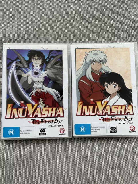 DVD Anime InuYasha: Kanketsu-hen (The Final Act) + 4 Movie w