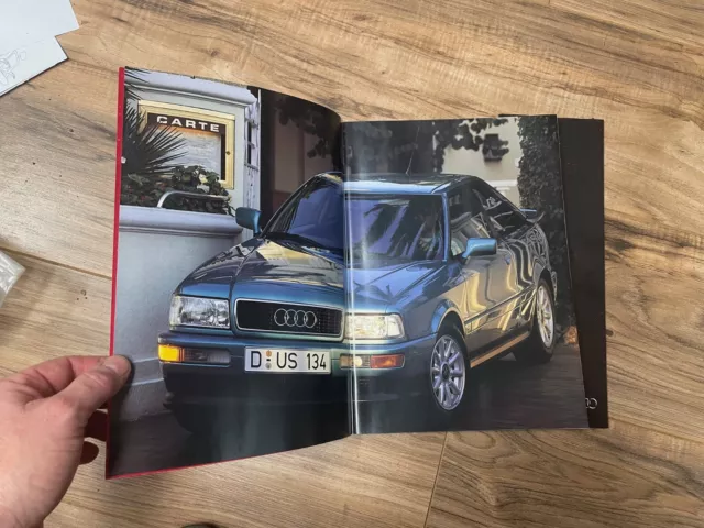 Nice original 1994 Audi Coupe in GERMAN sales brochure 48 pg with price pamphlet 2