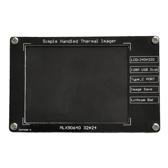Akozon Wärmebildkamera – 32x32 IR, -20 Bis +1000°C, 2,4″ LCD, 2000 MAh