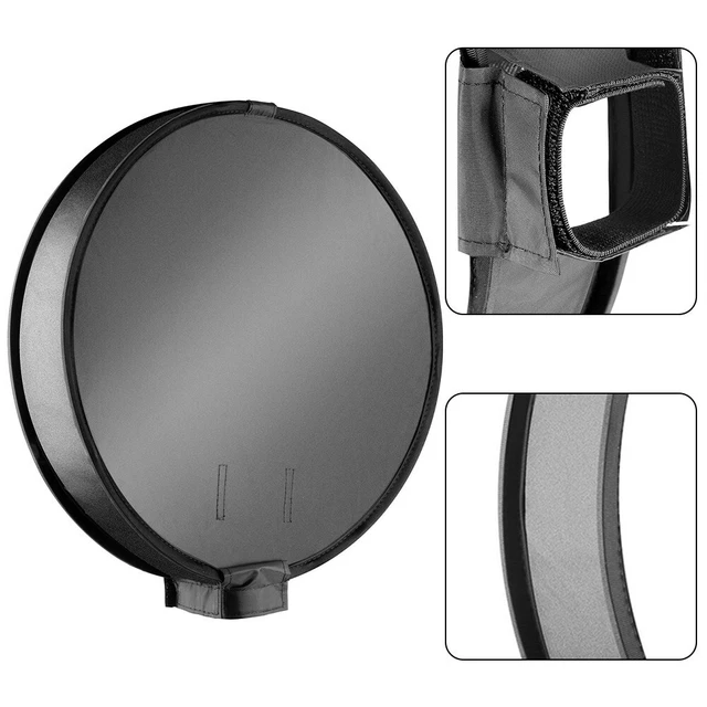 Professional Lighting Enhancement with a 3040cm Round Speedlight Softbox