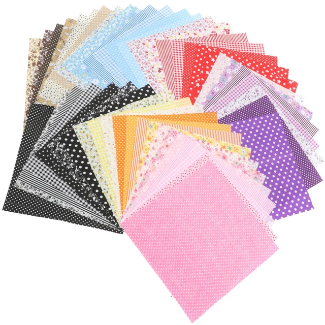 49pcs tuch blätter patchwork floral patchwork für crafting handwerk diy nähen
