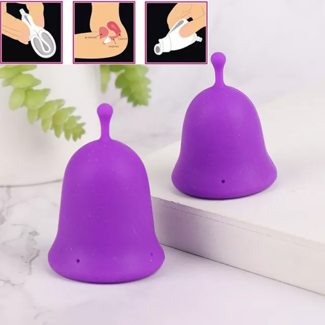 Menstrual cup medical grade soft silicone moon lady period hygiene reusa ZT