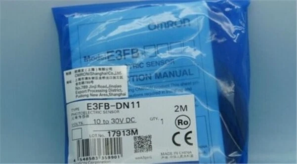 New in box New Omron photoelectric switch E3FB-DN12 E3FBDN12