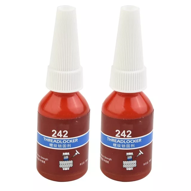 High Quality Thread Sealing Adhesive Glue for Screw Fastening 2Pcs (10ml each)