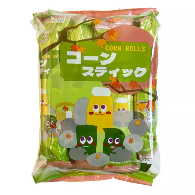 98g Maisrolle mit Seetanggeschmack Tokimeki Corn Rolls Seaweed Flavour