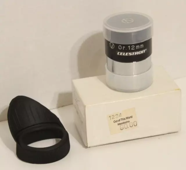 Celestron OR-12MM 1.25" Eye Piece Orthoscopic 12mm 1-1/4" Made in JAPAN