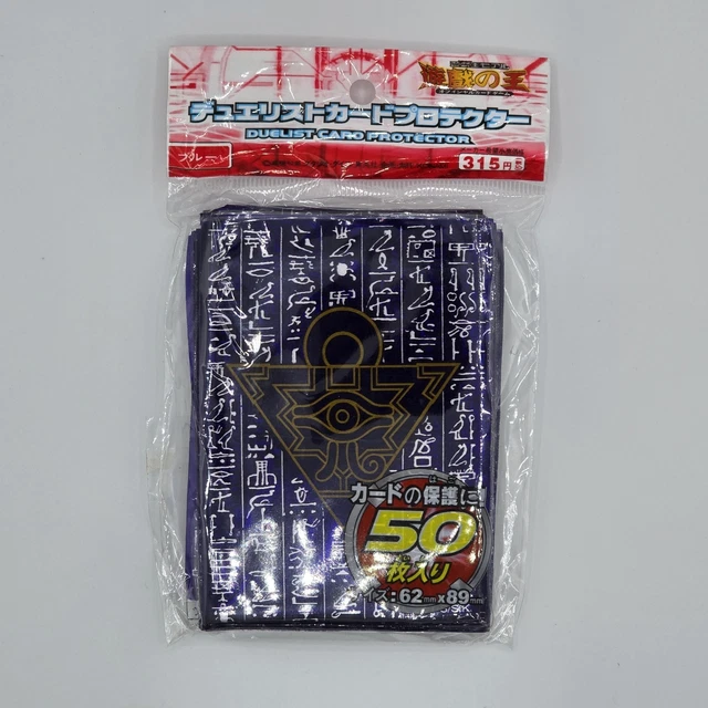 50x Yu-Gi-Oh! Japanese Size Anime Style Card Sleeves  Matte Finish  Yami  Yugi Yugioh Card Sleeves Clear
