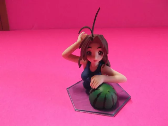 #1 Love Hina Otohime Mutsume 2.25"in  Variant Eyes Open Sun Burnt Cheeks 2