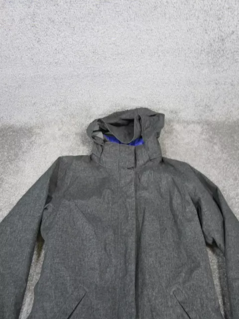 Patagonia Jacket Womens Small Vosque 3-In-1 Parka Gray 2