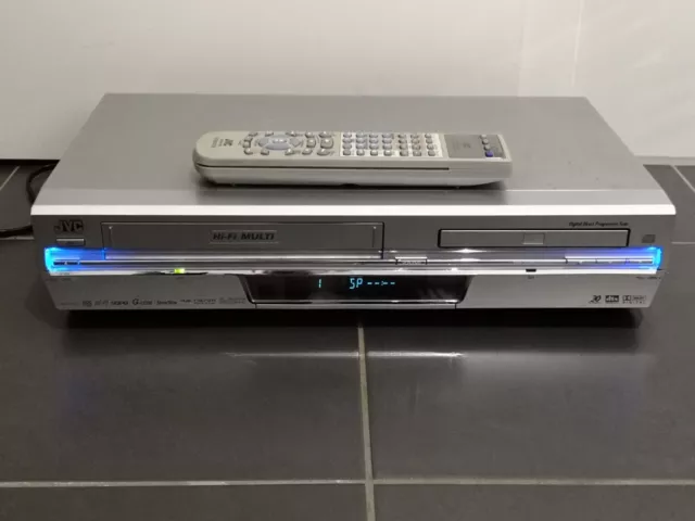 JVC DVD VHS Kombigerät / Videorecorder / 6-Kopf Technik / geprüft & gewartet