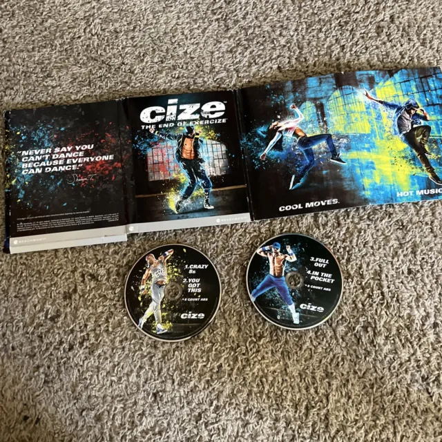 *MISSING Disc 3*!  - CIZE THE END OF EXERCIZE DVD SHAUN T DANCE WORKOUT READ!