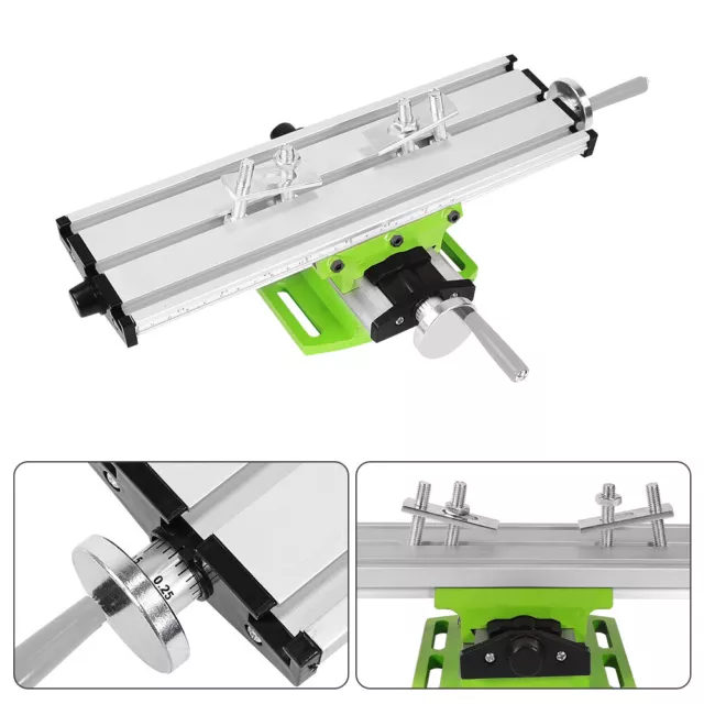 DIY Multi-function Milling Machine Mini Lathe with Cross Sliding Table 310*90mm
