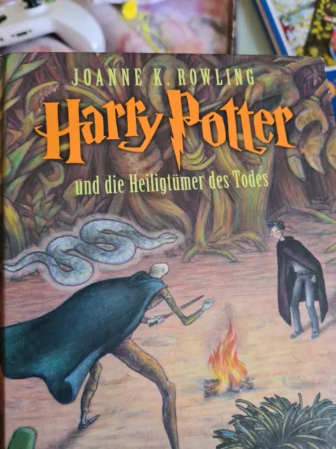 Harry Potter And The Deathly Hallows  German Version Hardback Book J.K.Rowling