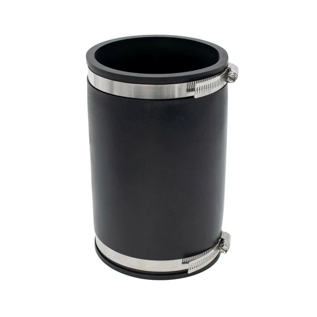 FERNCO XL (EXTRA Long) 4Inch Flexible Pipe Coupling 4” CI/Plastic