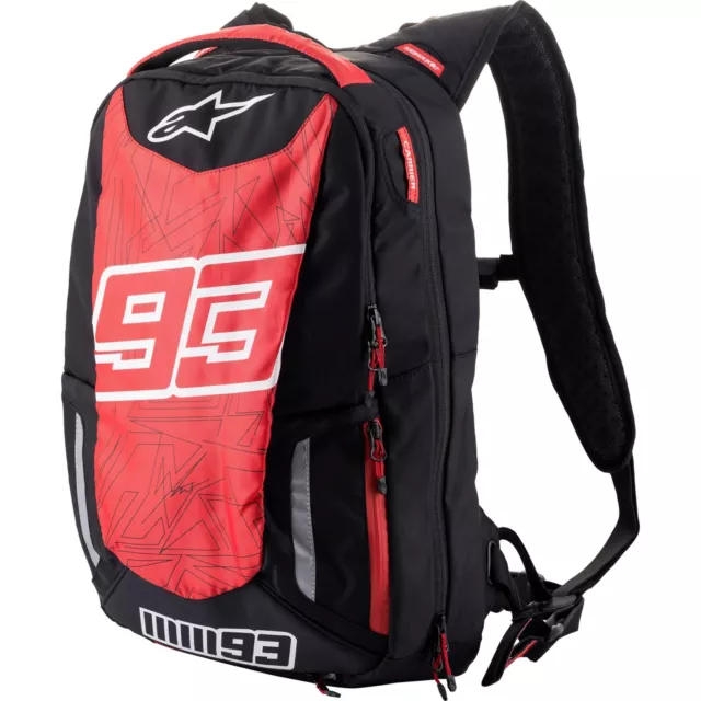 Alpinestars Jerez v2 MM93 Motorrad Rucksack mit Regenhaube und Helm Aufbewahrung