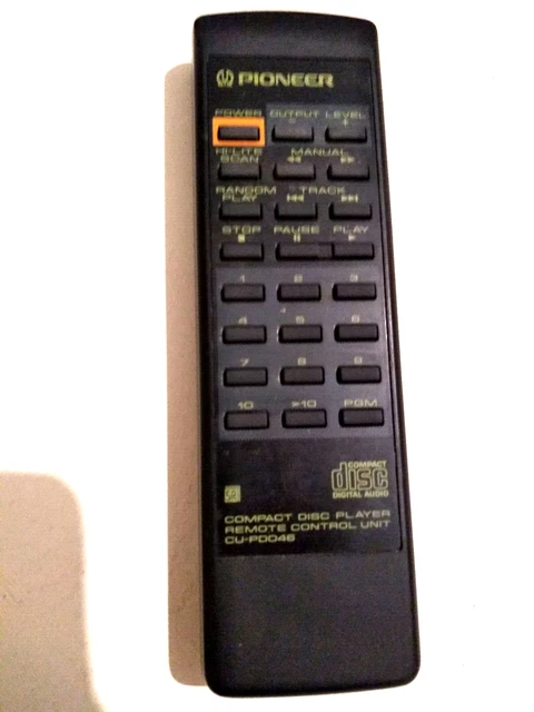 Cd Remote PIONEER GENUINE ORIGINAL CD Remote Control CU-PD046 £20.00 - PicClick UK