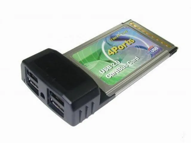 Pcmcia Adaptateur USB 4fach #d247