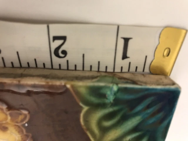 MINTONS TILE  6X6” Glazed Antique 9