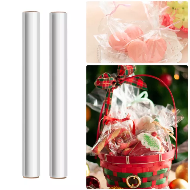 Transparent Wrapping Paper Cellophane White Thick Wrapper Bag Packing Gift