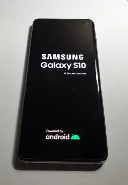 Samsung Galaxy S10 SM-G973F/DS - 128 Go - Noir - Double Sim (Débloqué)