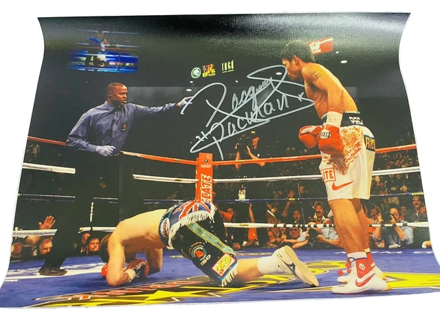Manny Pac-Man Pacquiao Autographed Signed 11 x 14 Photo Picture Team Pacquiao Manny Pac-Man Pacquiao Autographed Signed 11 x 14 Photo Picture Team Pacquiao