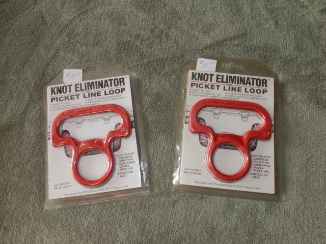 Knot Eliminator and Picket Line Loop -- BRAND NEW Set of 2