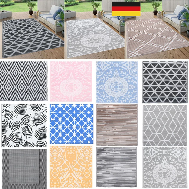 Hanse Home Tropical Leaves Outdoorteppich - Wetterfest & UV-beständig