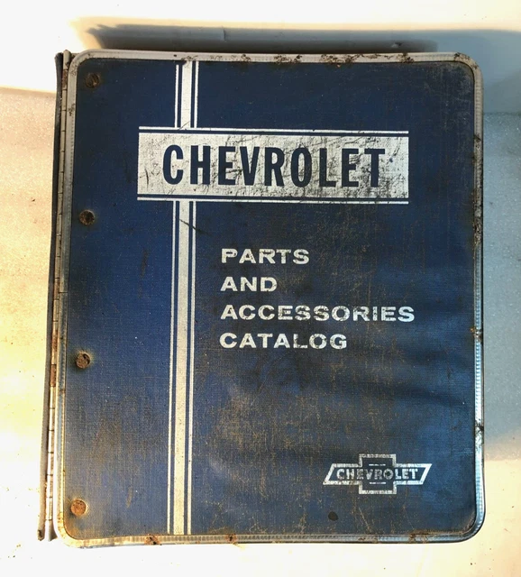 GENUINE 197680 CHEVROLET Chassis & Body Parts Illustration Catalogs w