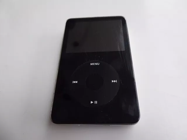 Apple iPod Classic 80gb Black MP3 Player Parts or Repair