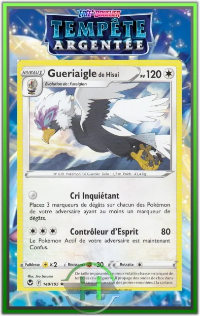 Gueriaigle - EB12:Tempête Argentée - 149/195 - Carte Pokémon Française Neuve