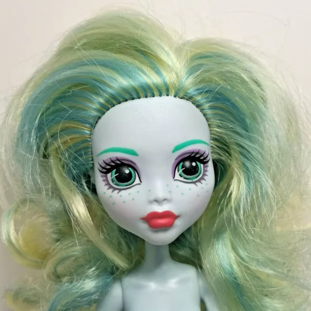 Monster High Doll Blue Lagoona Emoji Nude As For Play Ooak Art 10 11