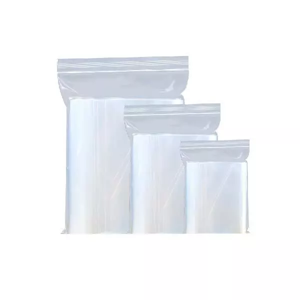 Resealable Zip Lock Clear Plastic Bags Many Various Sizes and quantities
