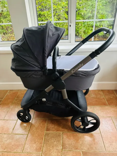 iCandy Orange PushChair and CarryCot Travel System
