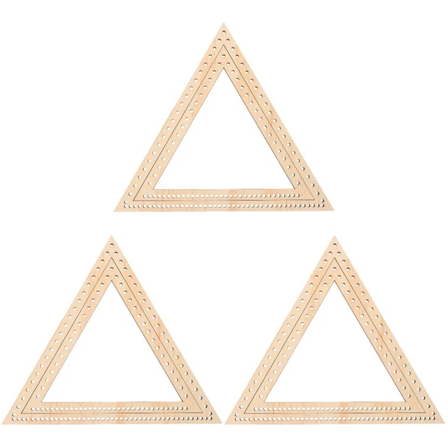 3x Dream Catcher Hoops Tapiz Telar Perla Tejer Madera Tejer Tejer Telar