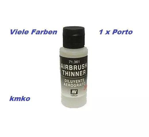 Vallejo Model Air 71361 Airbrush Thinner 60ml