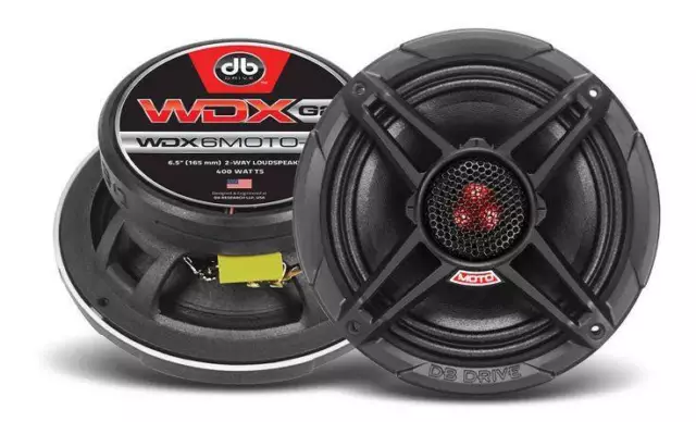 DB Drive WDX MOTO G2 Loudspeakers (6.5" - 175W RMS - 2-Way - Pair)