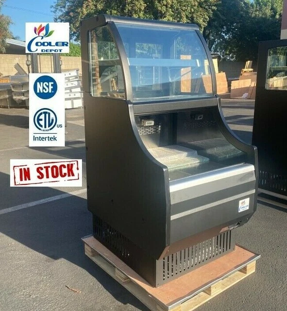 NEW 27" Combo Open Air Curtain Merchandiser Refrigerator Cooler Display NSF