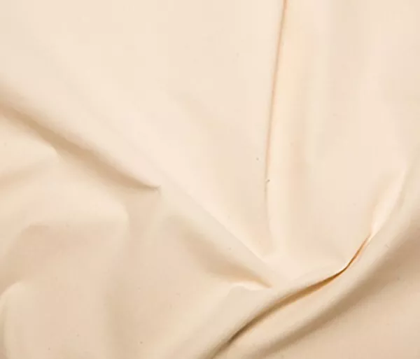 Mediumweight Calico Cotton Fabric: Plain-Woven Unbleached and Unshrunk-Per Meter