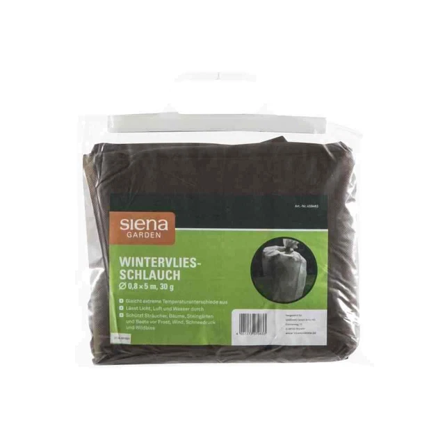 Wintervliesschlauch Isolierschlauch Kälteschutz 0,8 x 5 m, 30g, beige (1 Stück)