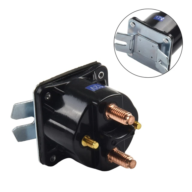 Relè Di Avviamento Motore 12V 150A In Rame E ABS – Ad Alta Potenza Per Auto, Barche E Alternatori. Ricambio Robusto E Facile Da Installare. - 6