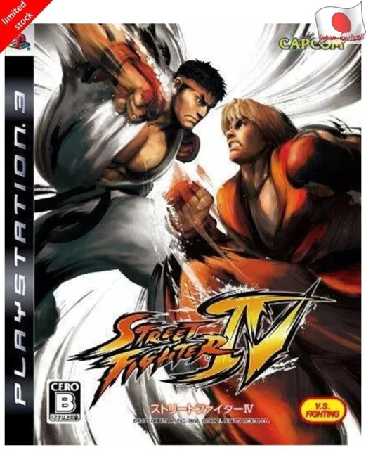 Street Fighter IV PS3 Capcom Sony PlayStation 3 From Japan