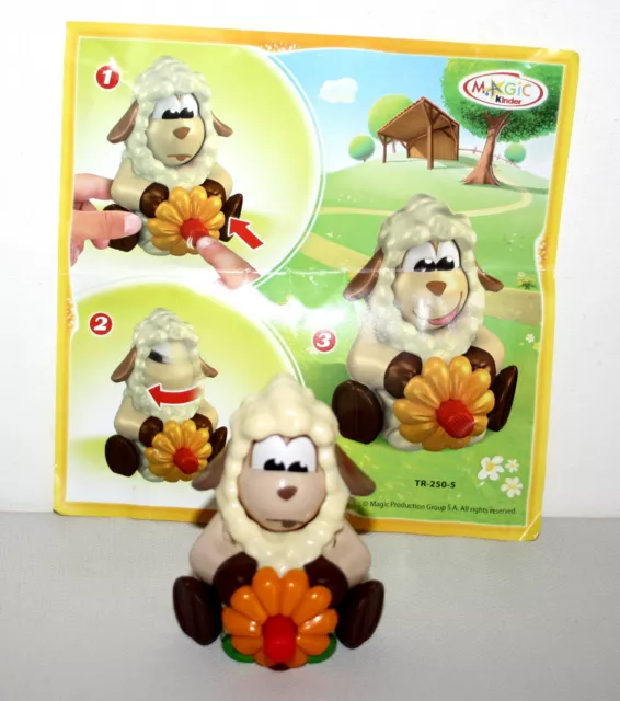 Kinder Maxi De 2013 - Moutons De Paques Tr-250-5 Avec 3 Bpz
