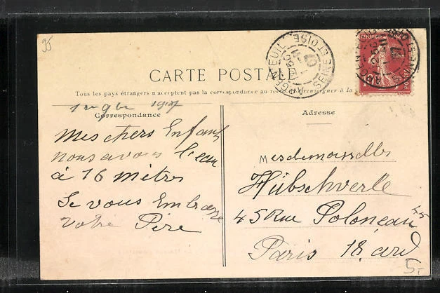 CPA Argenteuil, La Maison Familiale 1907 2