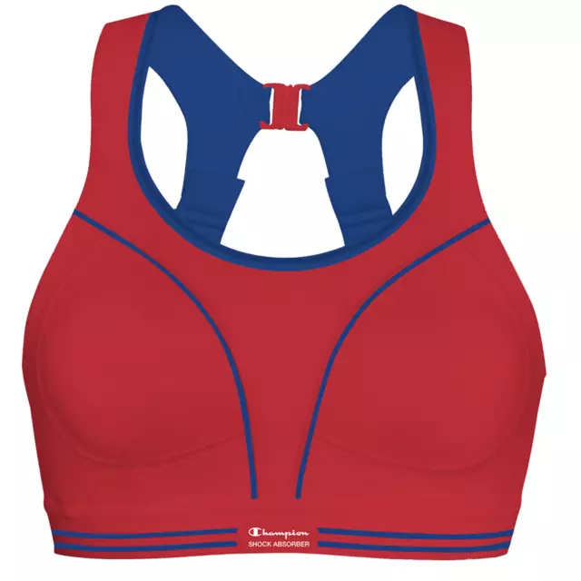 SHOCK ABSORBER WOMEN'S Ultimate Run Bra Sports Bra - Red £35.00