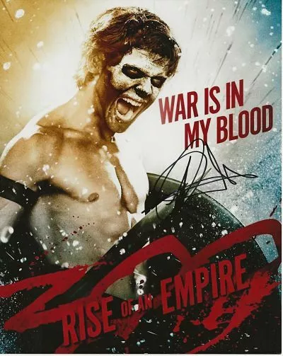 Jack O'Connell 300 rise of an empire authentic hand signed autograph photo AFTAL